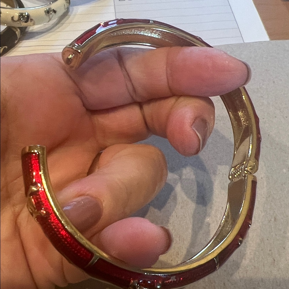 Multicolor Fun Enamel Bangle Bundle - image 3